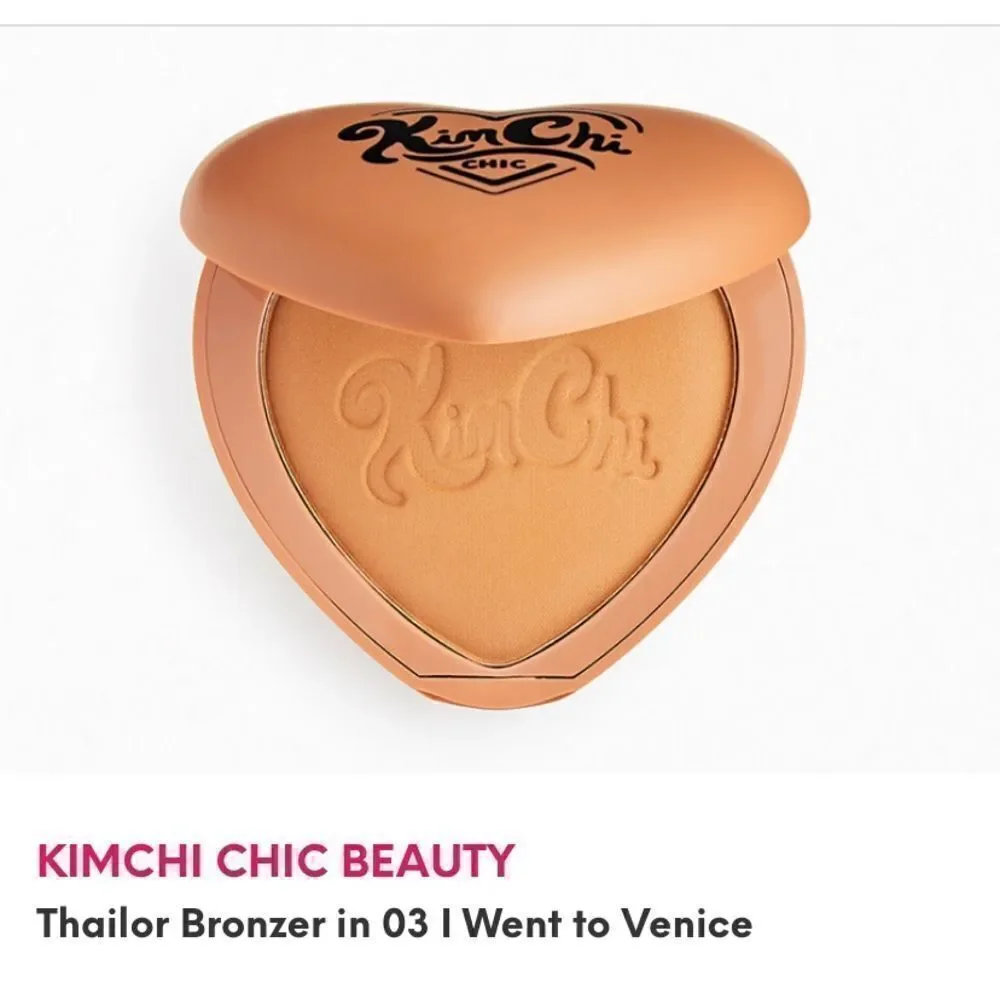 KIMCHI CHIC BEAUTY Thailor Bronzer in 03 I Went to Venice new sealed Ipsy bag